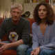 William Zabka and Vanessa Rubio in Cobra Kai